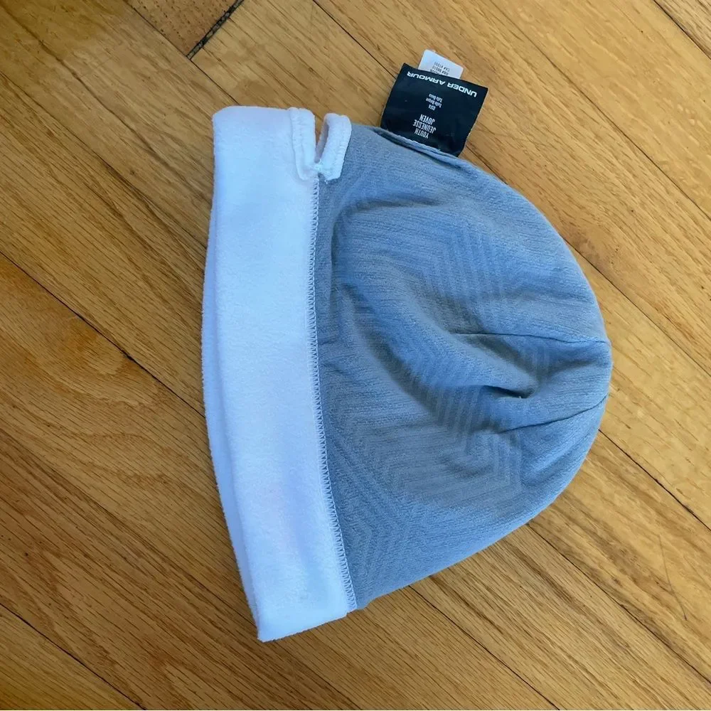 Under Armour Storm White Pink Infrared Hat youth